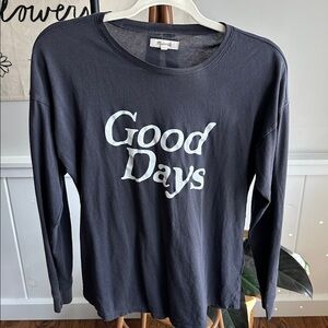 Madewell Good Days Long Sleeve PTP 22